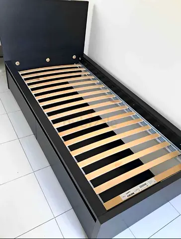 Ikea single bed with mattress