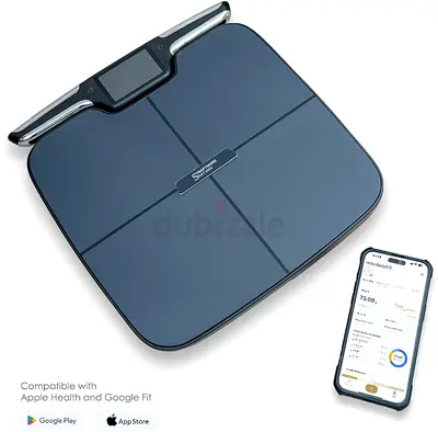 Synapticor | BodyCo | BodyComposition Smart Scale with 8 Electrodes and Multi-Frequency BIA Tech