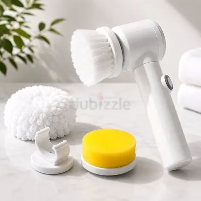 5 in 1 Electric Spin Scrubber | Cordless Cleaning Brush.