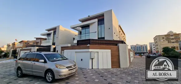 🏡 Villa for sale in Al Rawda 3 | Land area 5,000 sq ft | Built-up area 5,250 sq ft | 5 master bedrooms + Majlis + Living room + Maid's room + Indoor