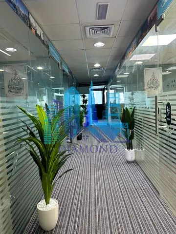 Biggest Size | Luxury Furnished | Ready To Move | Office Available For Rent Falcon Tower Ajman Down