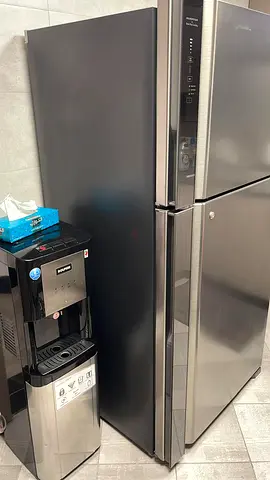 Hitashi Refrigerator 760L, Double Door, Good condition + Dolphin Water dispenser