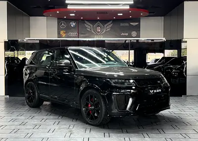 AED 2,900 P.M | 2018 Range Rover Sport SVR | Under Warranty | GCC |
