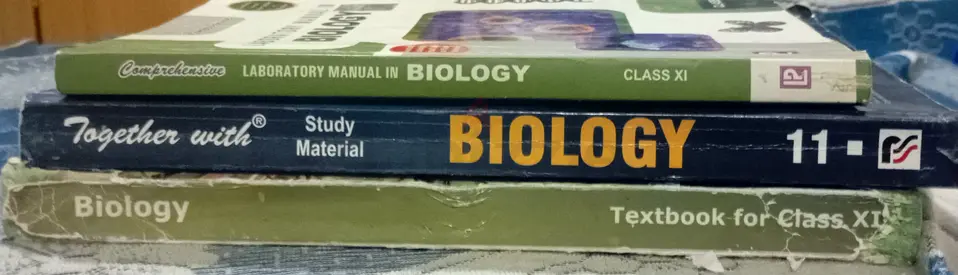 11th class biology books for sale(3books)