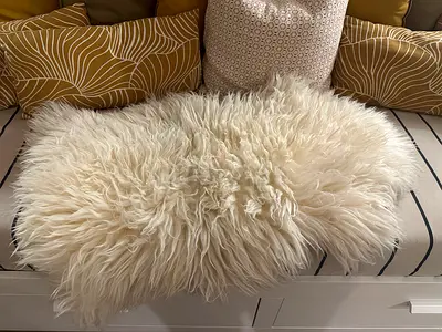 IKEA sheepskin, off white 85cm