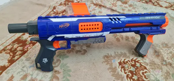 Nerf rampage orignal gun with magazine
