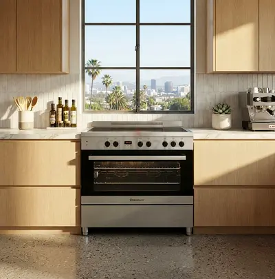 Westpoint WCAM6905M9XD 90×60cm Ceramic Electric Cooker – 5 Cooking Zones | Delivery & Warranty