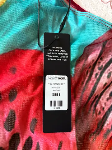 Fashion Nova women's dress/top - size S (new with tag)