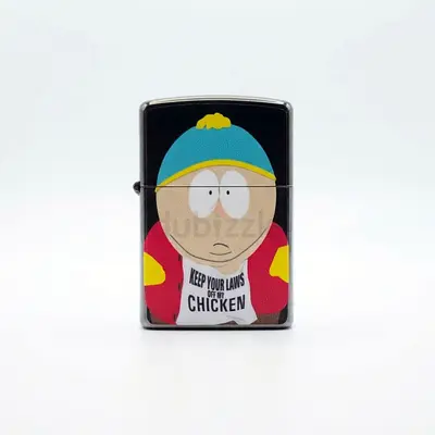 South Park Cartman Zippo-style Lighter - Keep Your Laws Off My Chicken - UNUSED - 191