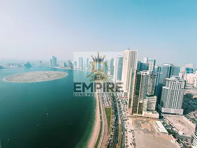 Elegant Bright 1BHK |Spacious Living | sea view cornish street |Free Parking|