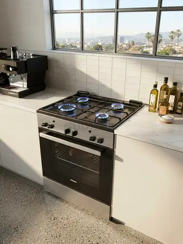 Bosch HGA120B51M Series 2 Freestanding Gas Cooker – 60cm Stainless Steel | Delivery & Warranty