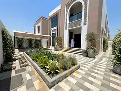 Villa for Sale in Al Muwaihat 3 - Ajman | 5 Master Bedrooms | 2 Living Rooms | Spacious Yard | Air C