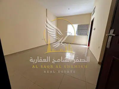 Studio for Annual Rent in Al Butina Near Nesto and 3 Minutes from Al Heera Beach with Modern Finish Central AC Central Gas Family Building
