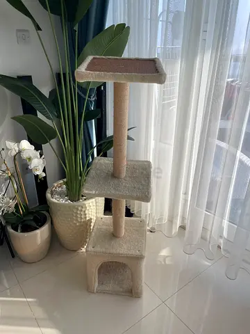 Pets Cat Scratching Post with Condo