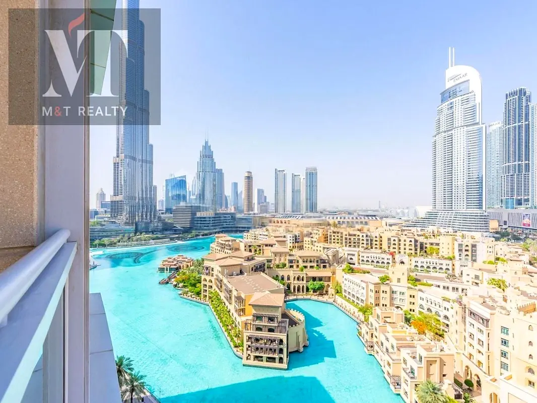 Large 2BR | Burj & Fountain View |1650 SqFt Vacant