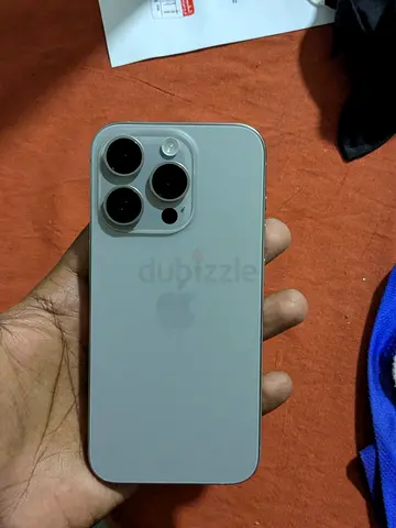 Used Apple iPhone (15 pro) - Good working condition urgent sale