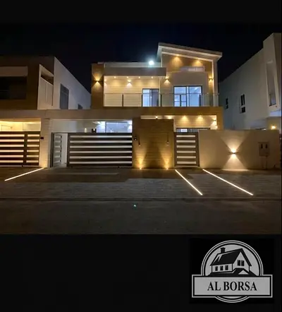 🏡🔥 فيلا فاخرة للإيجار في الياسمين – عجمان 🔥🏡 مكونة من اربع غرف مع مجلس وصالة كبيرة للعائلات