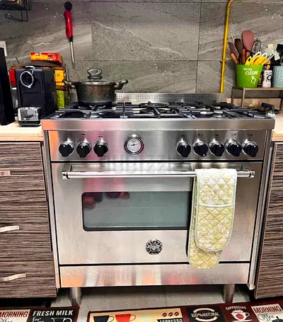 Bertazzoni Full Gas 5 Burners Cooker Stove 90x60cm Model MAS905GGVLXC