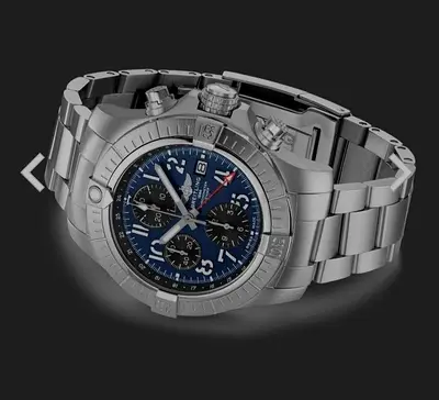Breitling Avenger Chronograph GMT 45 | Blue Dial | Full Set | Warranty Until Jan 2027