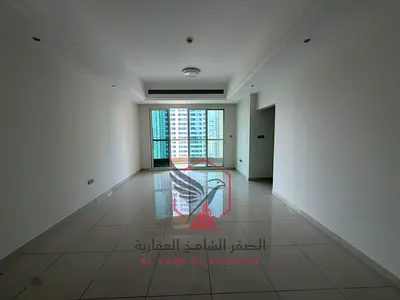 شقة من غرفتين للإيجار | بلكونة | تكييف مجاني | باركن | جيم ومسبح