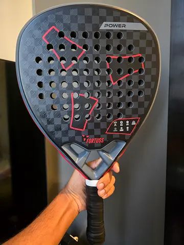 FORTUSS Diamond Padel Racket - Full carbon + Bag + New Grip