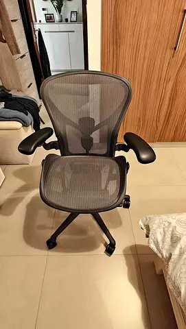 Remastered Herman Miller Aeron Chair fully loaded Size B