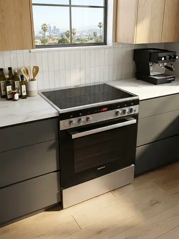 Siemens HK9R3A250M Electric Cooker – Stainless Steel | iQ300 | Delivery & Warranty