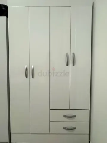 Wardrobe 2-doors 2-drawers wood from Danube