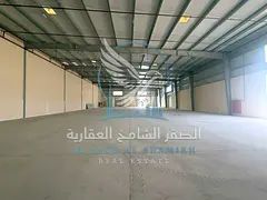 12,000 Sq Ft Brand-New Warehouse for Rent in Al Sajaa