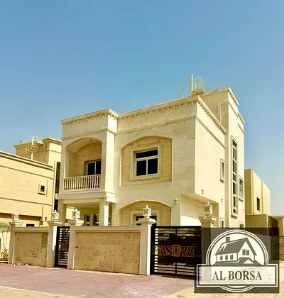 🏡✨ Brand new villa for rent in Al Yasmin – a great opportunity ✨🏡 Consisting of 7 rooms with a majlis and a large family lounge