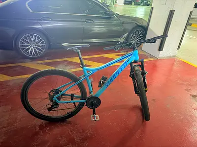 Mountain bike ready for a new owner
