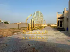 Villa for Sale in Al Rahmaniya, Kshisha 2 | 34,358 Sq. Ft. Plot on Two Streets with Large Garden