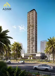 High-Rise Studio | Auresta Tower JVC | Pool & Skyline Views