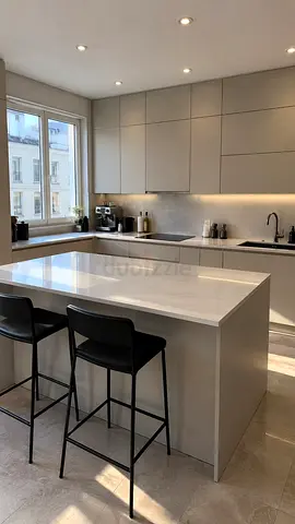 Modern kitchen island