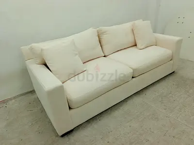 Crate and Barrel Axis beige Sofabed