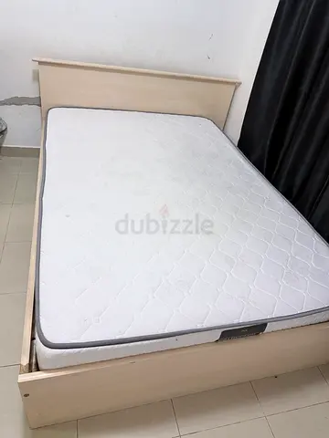 Wooden bed and set