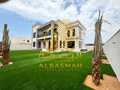 فيلا فاخرة للبيع في الحوشي – الشارقة تصميم فاخر | مساحة كبيرة | جاهزة للمصعد والمسبح | تملك حر للعرب