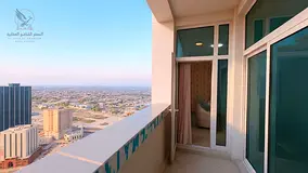 For monthly rent: a two-bedroom apartment with a living room and balcony, clean furnishings, open vi
