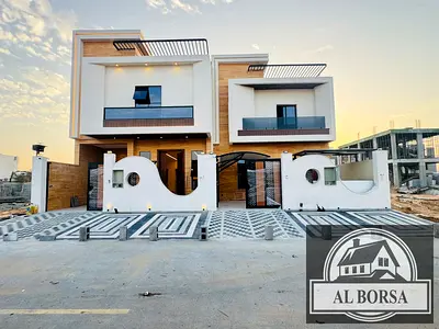 🏡✨ Brand-new villa for rent in Al Helio 1 – Ajman | First-time occupancy ✨🏡 4 master bedrooms, a majlis, and a spacious family living area.