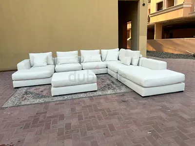 Top Selling Marina home U shape Sofa Beige