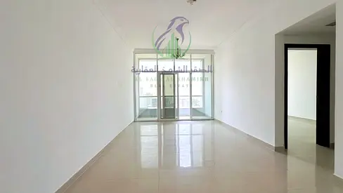 One Bedroom Apartment for Annual Rent in Al Mamzar Sharjah with Very Spacious Layout Master Bedroom Balcony Open View and Gym Pool