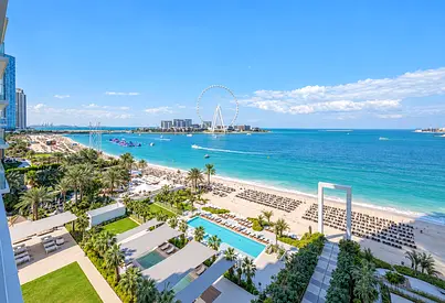 Full Sea View | Private Beach | Spacious 2 BR