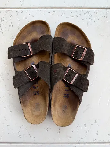 Birkenstock Arizona BS Mocca Sandals — EU 41