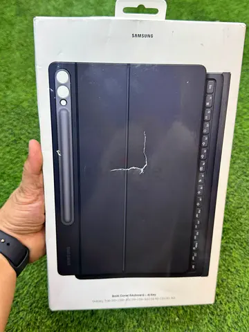 SAMSUNG Galaxy Tab S10+ Book Cover Keyboard AI Key, Detachable Platform, PC-Like Experience, Adjusta