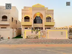 Luxury Villa for Sale in Ajman | 3-Story Sophisticated Design & Excellent Finishes | Registration Fe