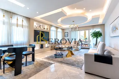 Stunning Upgraded 3BR + Maid’s Apartment | Burj Khalifa & Golf Course Views