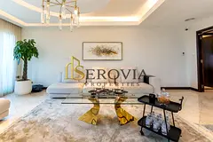 Stunning Upgraded 3BR + Maid’s Apartment | Burj Khalifa & Golf Course Views
