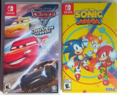 Nintendo Switch Sonic Mania & Cars3 Driven to win