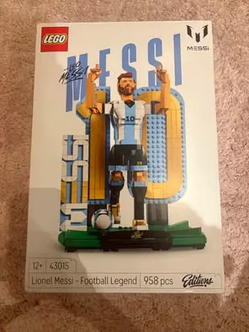 BRAND NEW LEGO 43015 EDITIONS LIONEL MESSI SOCCER LEGEND
