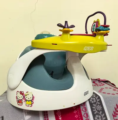 Mamas & Papas baby activity seat with detachable play tray — good condition